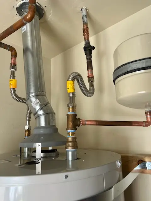 Water heater installation and plumbing repair in Rudgate East Company Mobile Home Park